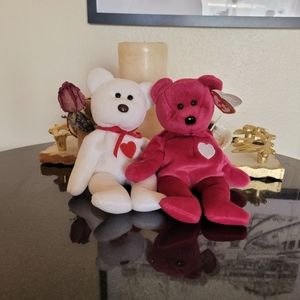 Valentino & Valentina TY Beanie Babies